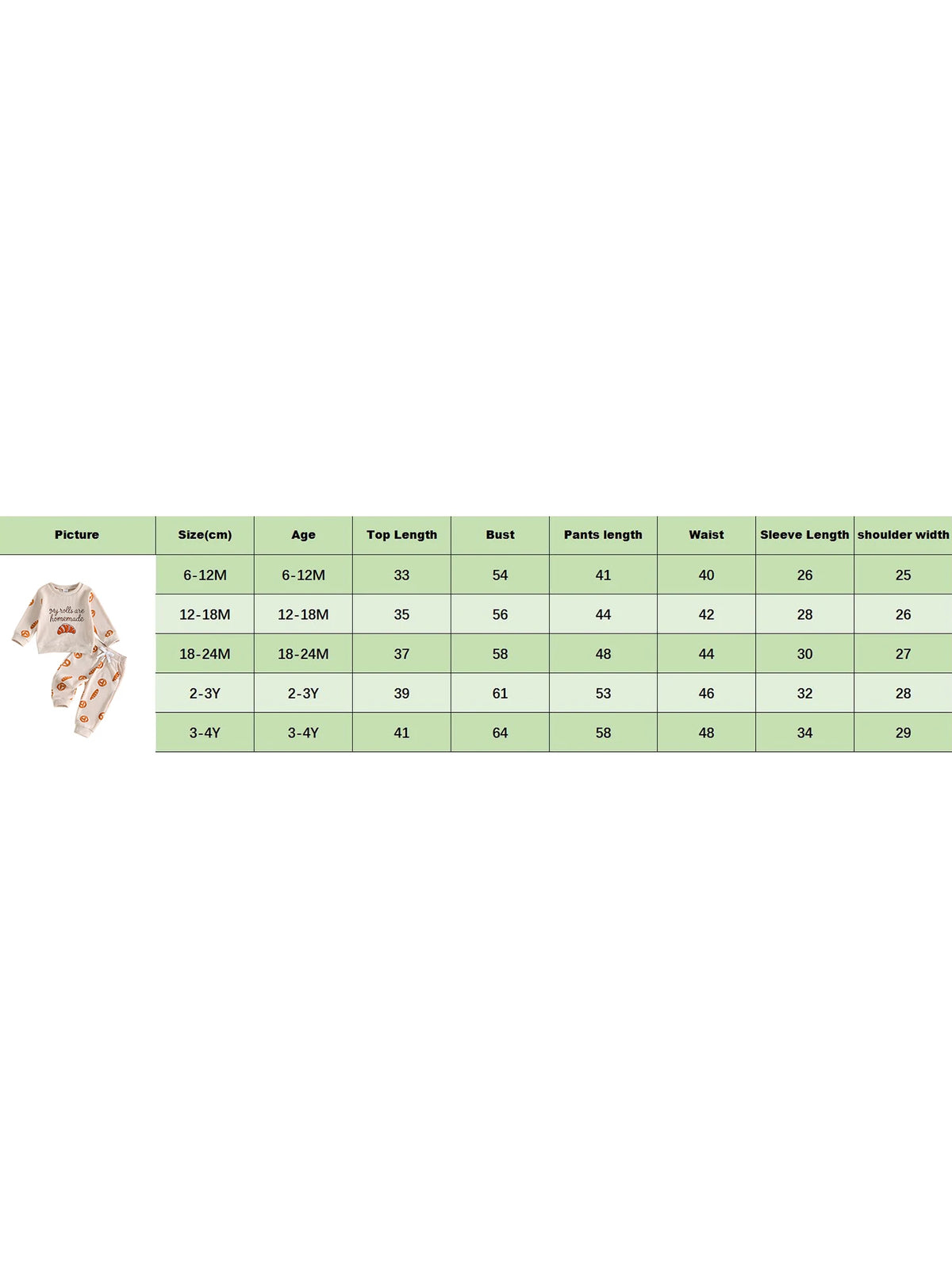Sweatshirt 2 Pcs Set  Pants Baby Thanksgiving Bread Letter Sweatshirt Thanksgiving Outfit Bread Latest